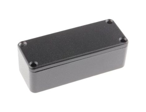 Obudowa ekranowana Czarny, 89.1 x 35 x 30.3mm, RS PRO