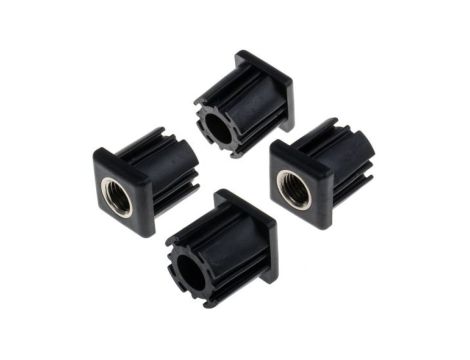 Wkładka gwintowana do rury, profil: Kwadrat, 40 x 40 x 43mm, M20