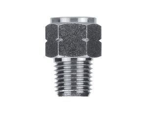 Adapter gwintowany typu przejściówka, 150 bar, złącze A: NPT 1/8 złącze B: G 1/8 Mosiądz 176-1113 /10szt./