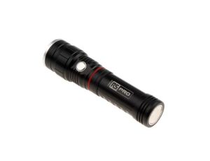 Latarka LED akumulatorowa zasięg 100 m, jasność , jasność 250 lm, 440 lm RS PRO 367g Nie