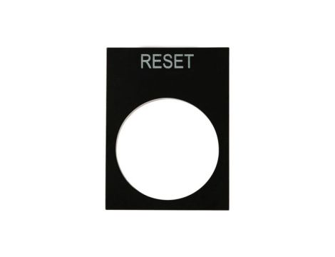 Tabliczka informacyjna, RS PRO