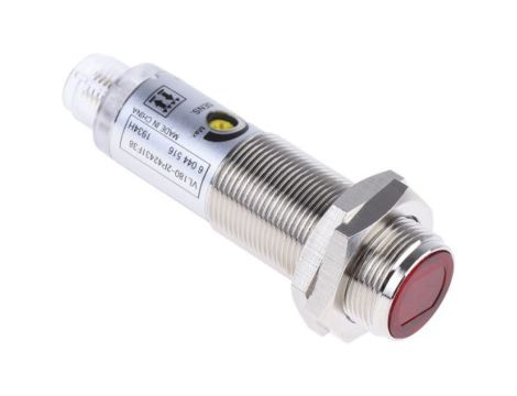 Czujniki fotoelektryczne Retrorefleksyjny PNP cylindryczny zakres 50 mm → 7 m. IP67