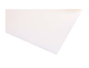 Arkusz z gąbki gumowej, Biały, 1.25g/cm, 1.2m x 600mm x 1.5mm, RS PRO