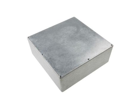 Obudowa ekranowana Srebrny, 250 x 250 x 100mm, RS PRO