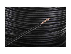 Kabel trzynormowy, dł. 100m 1,5 mm, 21 A, 1 kV DC, 600 V AC, Maks. +105C Czarny Zgodność z trzema normami, RS PRO