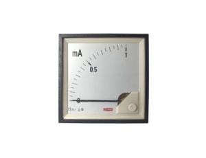 Amperomierz analogowy panelowy 1 (Input)mA DC -10C do +65C RS PRO