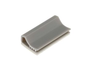 Zacisk kablowy Płaski zacisk kabla, materiał: PVC, Samoprzylepny, 13 x 25 x 6mm, RS PRO