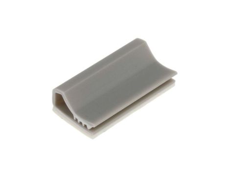 Zacisk kablowy Płaski zacisk kabla, materiał: PVC, Samoprzylepny, 13 x 25 x 6mm, RS PRO