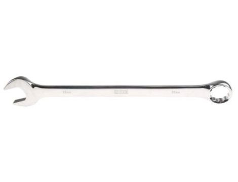 Klucz płasko-oczkowy, roz. 36 mm, dł. 510 mm, materiał: Stal chromowo-wanadowa, RS PRO