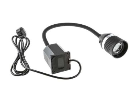 Lampa przemysłowa 3 W, zasięg 520mm Ramię elastyczne Typ G, brytyjskie BS1363, RS PRO