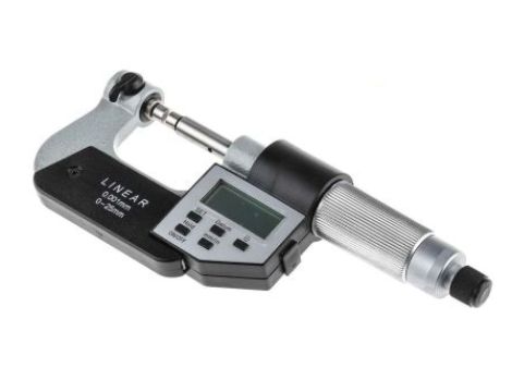 Mikrometr, typ: Specjalny, dokł. 0.002 mm, rozdz. 0.001 mm, zakres: 0 mm →25 mm, Obie opcje