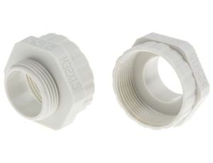 Adapter do dławnic kablowych, M25 → M32, materiał: Nylon 66, kolor: Szary, RS PRO
