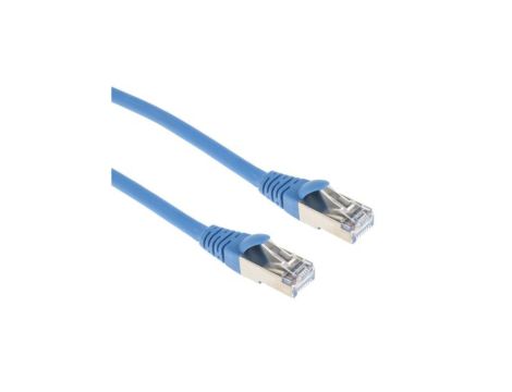 Kabel kategorii 6, Niebieski, Wtyk RJ45/męski RJ45dł.: 1m, mat. koszulki: LSZH