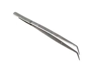 Pęseta, dł. 150, materiał: Stal nierdzewna, RS PRO