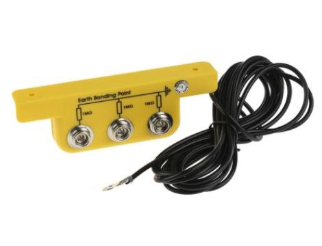 Wspornik uziemiający ESD Tak, RS PRO Zacisk oczkowy