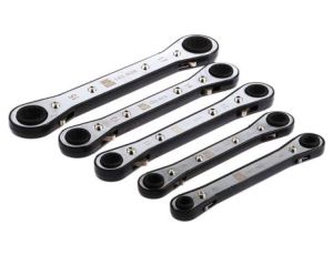 Zestaw narzędzi nastawnych 5 szt. Stal chromowo-wanadowa, RS PRO