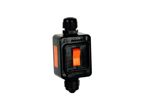 Łącznik dwukierunkowy Ex strefa 2,22, 1P, natynkowy, 16A 50/60Hz IP66 M20 ATEX Ex nR IIC T6 Gc, Ex tc IIIC T70C Dc P202276EX