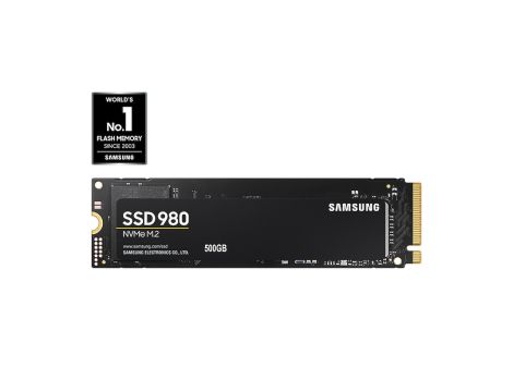Dysk SSD Samsung 980 500 GB M.2 2280 PCI-E x4 Gen3 NVMe (MZ-V8V500BW)