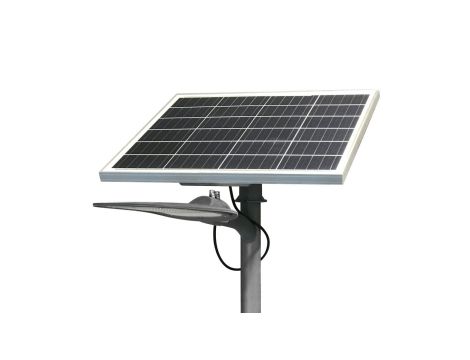 Oprawa uliczna LED solarna SOLAR RX 3,2VX75AH 4000LM barwa naturalna 4000K IP65