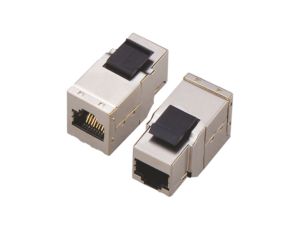 Łącznik modularny keystone 2xRJ45 8P8C kat.6A ekranowany FTP ALANTEC
