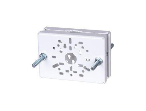 Uchwyt słupowy do kamer 170x120mm biały