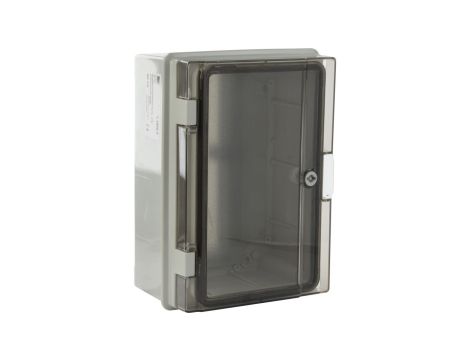 Szafka rozdzielcza hermetyczna 30x21x13cm IP65 przeźroczysta