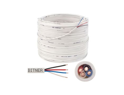Przewód alarmowy YTDY 4x0,5 Bitner /100m/