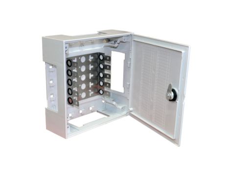 Skrzynka rozdzielcza typu BOX na 5 łączówek LSA (dla 50 par) Alantec