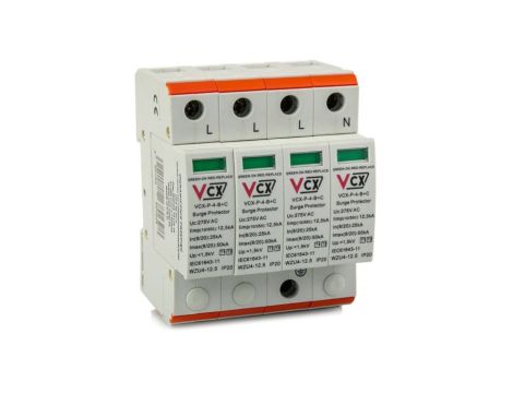 Ogranicznik przepięć Typ T1+T2 4P 12,5kA 1,5kV PRO VCXBC4P125KA