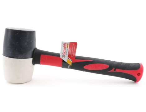 Młotek gumowy FIBERGLASS - 450 g - Schmith