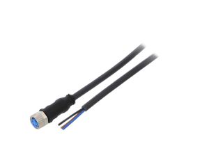 Przewód przyłączeniowy M8 PIN 3 prosty 10m wtyk 60VAC 4A -4080C YF8U13-100UA1XLEAX