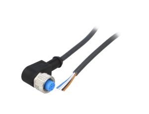 Przewód przyłączeniowy M12 PIN: 4 kątowe 10m wtyk 250VAC 4A YG2A14-100UB3XLEAX