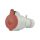 Gniazdo przenośne 5P 32A 400V czerwone IP44 ISN 3253