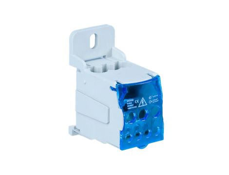 Blok rozdzielczy 80A Mostek łączeniowy UKK80 na szynę