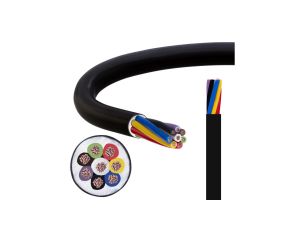 Przewód przyczepowy samochodowy YLYs 7x1 + 1x1,5 24V Elektrokabel /100m/