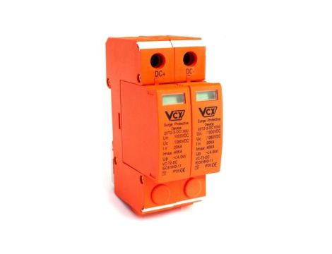 Ogranicznik przepięć fotowoltaiczny DC Typ T2 2P 1000V VCX Professional