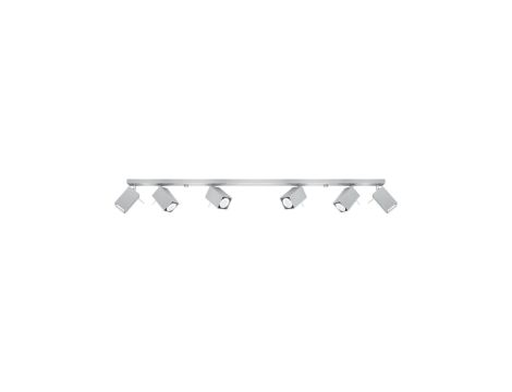 Plafon MERIDA 6L szary