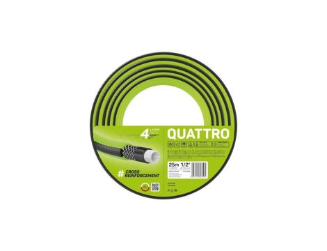 WĄŻ OGRODOWY QUATTRO 1/2 25M