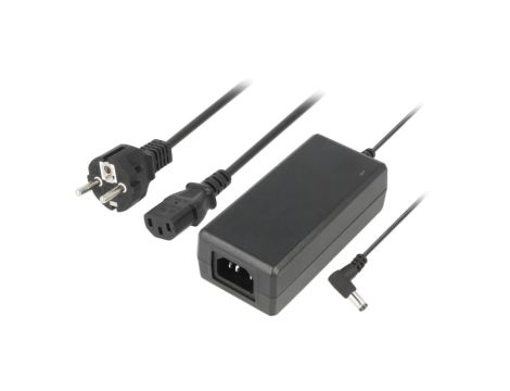 Zasilacz impulsowy 24VDC 2,7A 5,5/2,1 65W biurkowy 87 ESPE-6524-P3-2155L+KB+OP