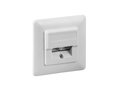 Gniazdo komputerowe 2xRJ45 kat.5e ekranowane FTP podtynkowe