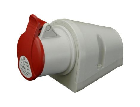 Gniazdo siłowe stałe 4P 16A 400V IP44 IZN 1643