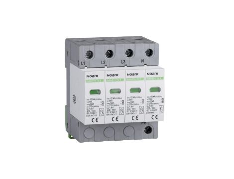 Ogranicznik przepięć Typ T1+T2 4P 275V 12,5kA wymienna wkładka Ex9UE1+2