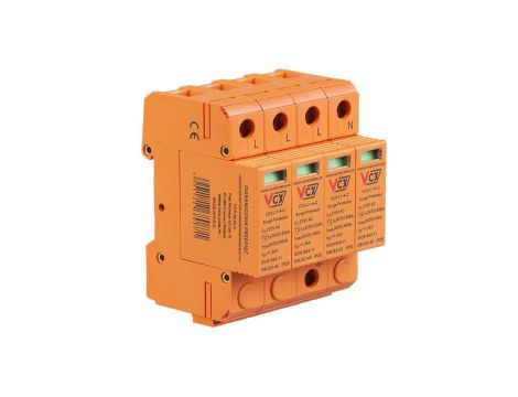 VCX Ogranicznik ochronnik przepięć 4P Typ T2 20kA iskiernikowy