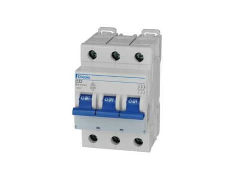 WYŁĄCZNIK DLS6I 10KA C 32/3 NADMIAROWO-PRĄDOWY 3-BIEGUNOWY 09916296