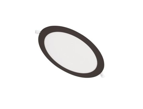 DOWNLIGHT podtynkowy OKRĄG 296x7 24W 4000K 1920lm Czarny