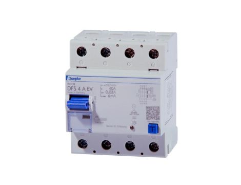 WYŁĄCZNIK DFS4 025-4/0,03-A RÓŻNICOWO-PRĄDOWY 3-FAZOWY 72124901