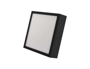 Panel LED natynkowy NEXXO, kwadrat, czarny, 12,5W, CCT EMOS ZM6333