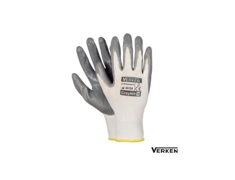 Rękawice Robocze Powlekane Nitrylem. MECHANIKI. Rozmiar 10-XL