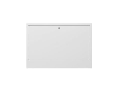 Szafka natynkowa ORN-5 do montażu rozdzielacza hydraulicznego na 12 obwodów grzewczych 845x121x580mm biała