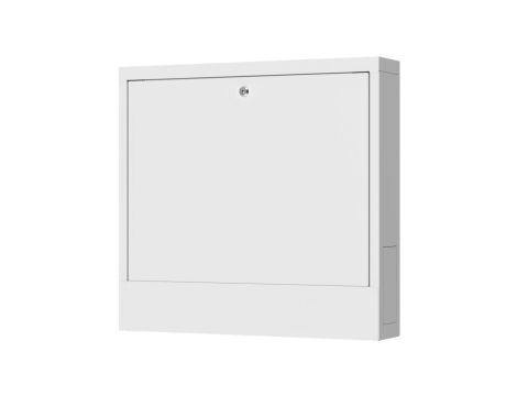 Szafka natynkowa ORN-3 do montażu rozdzielacza hydraulicznego na 8 obwodów grzewczych 615x121x580mm biała